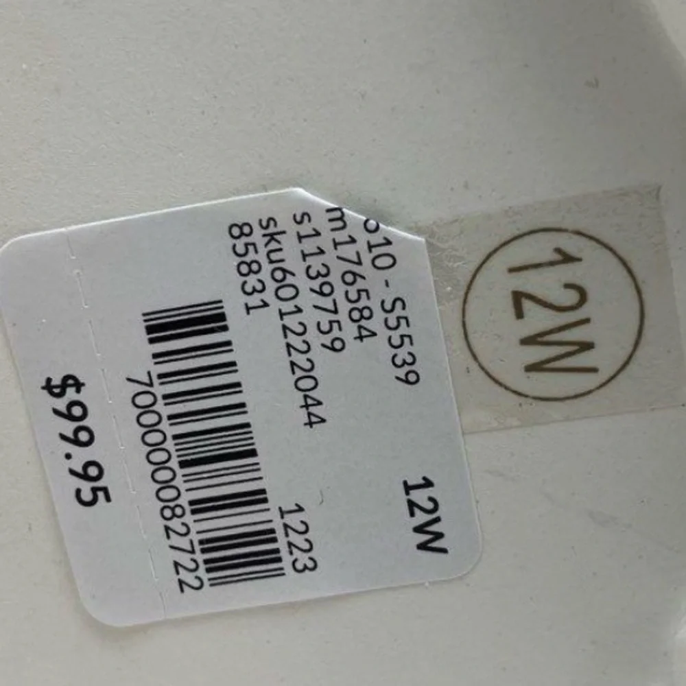 NWT Lane Bryant Lug Sole Loafers | Size 12W | White with Gold Horsebit
